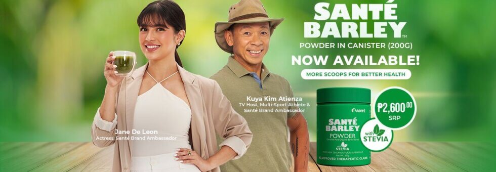 5 Reasons To Buy The New 200g Santé Barley Powder In Canister